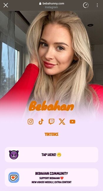 Full leaked Bebahan page private onlyfans photo