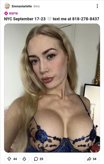 Full leaked Emma starletto private onlyfans photo